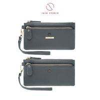 Jack Studio Duchess Leather Zipper Long Ladies Women Wallet Purse Clutch - JWB 21071 thumbnail