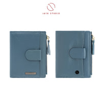 Leather Bi fold Wallet – Iris Collection thumbnail