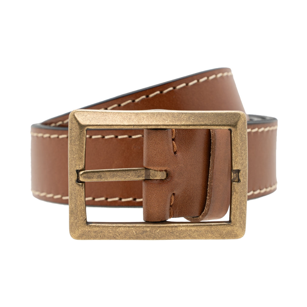 Jack Studio Full Grain Leather Double Sided Buckle Men's Belt - BL 7411 - Jack Studio Marketing Sdn Bhd