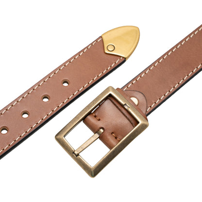 Jack Studio Full Grain Leather Double Sided Buckle Men's Belt - BL 7411