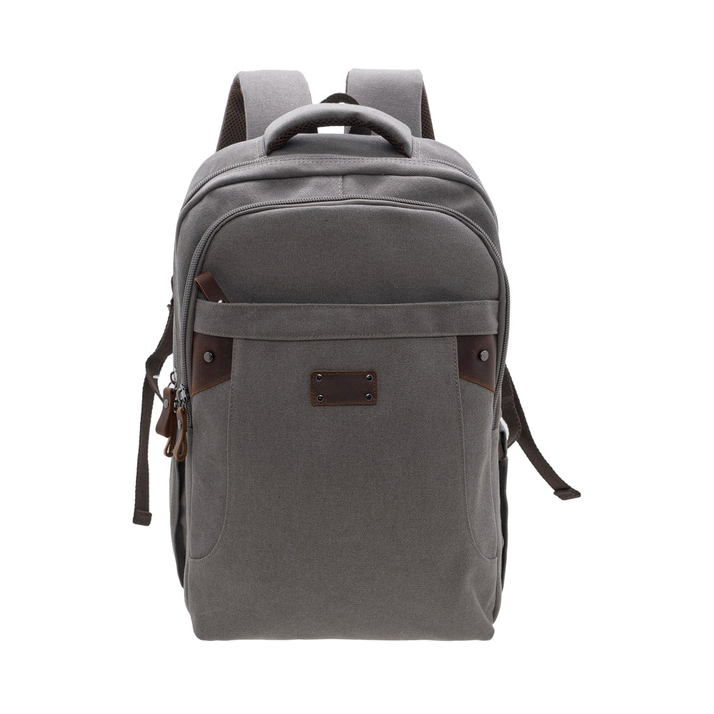 Jack Studio Free Engrave Name Canvas Leather  Backpack Bag Galas - BAD 40107