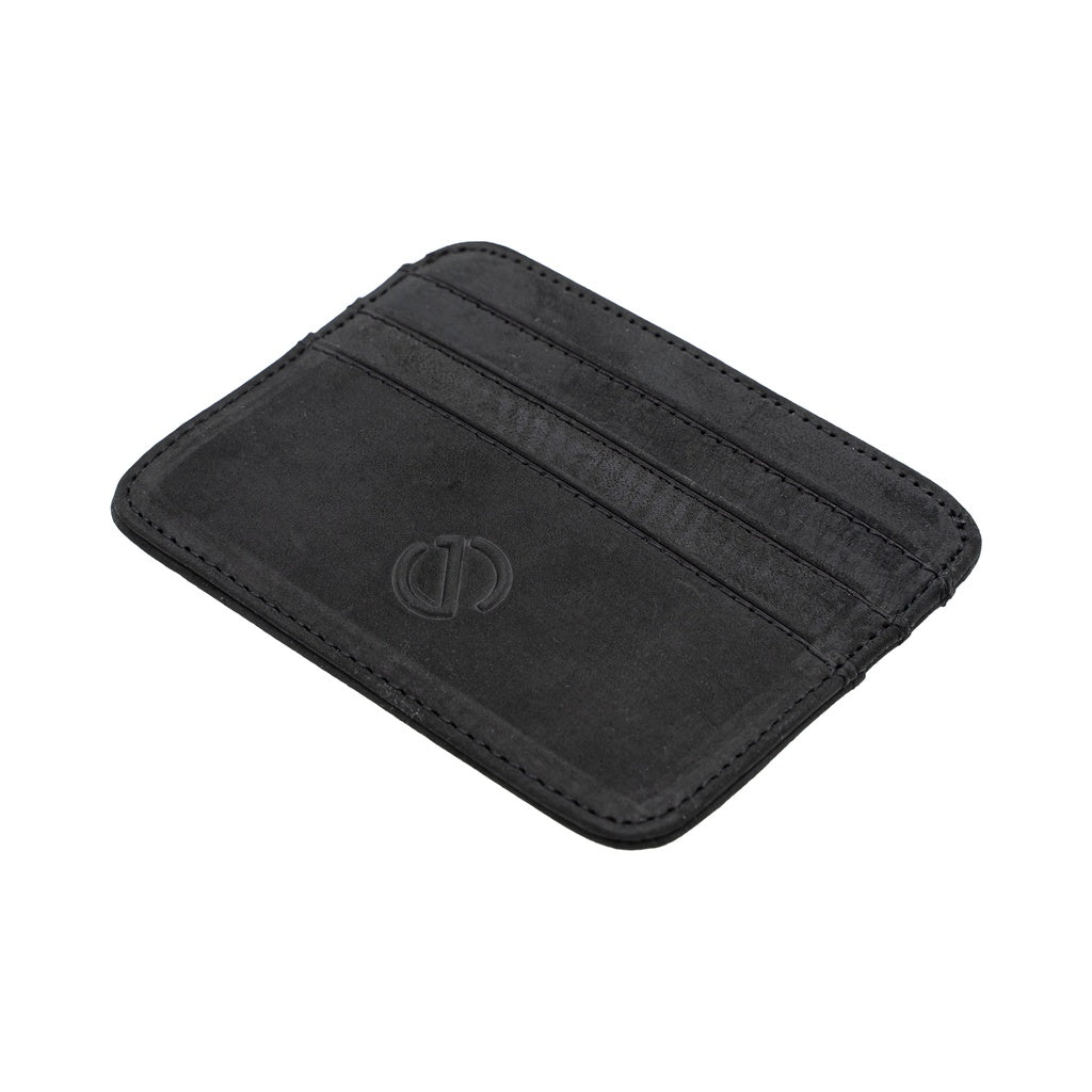 Jack Studio Full Grain Crazy Horse Leather Slim Card Holder