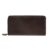 Jack Studio Vegetable Tanned Cow Leather Zipper Long Wallet For Men - JWC 31054 thumbnail