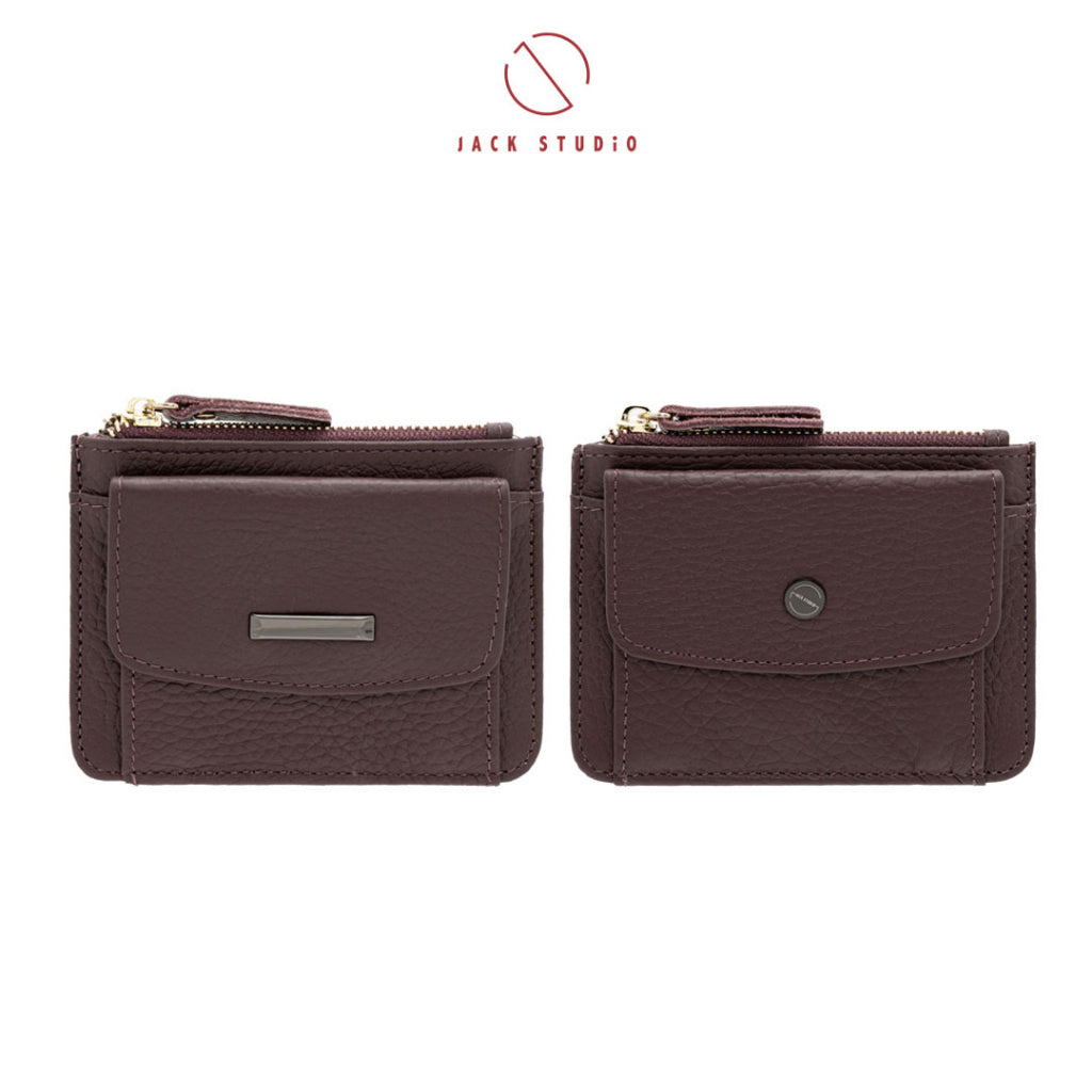 Jack Studio Selene Leather Ladies Card Holder Small Wallet