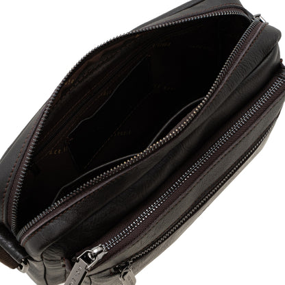 Jack Studio Genuine Cow Leather 2 Design Sling Crossbody Men’s Bag - BAI 40124/40125 - Jack Studio Marketing Sdn Bhd