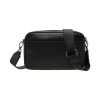 Jack Studio Full Grain Leather Black Sling Bag Men Camera bag Crossbody Shoulder Bag Beg Lelaki - BAB 40131 A thumbnail