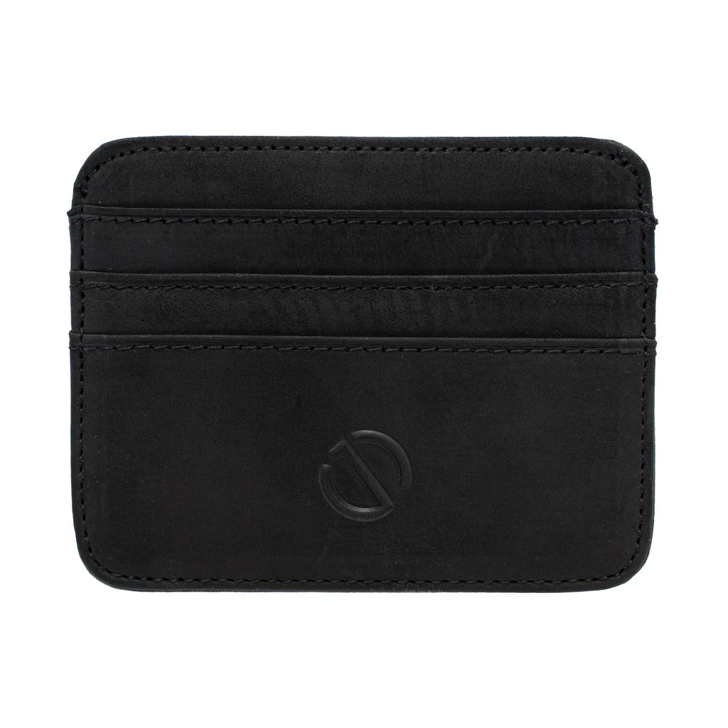 Jack Studio Full Grain Crazy Horse Leather Slim Card Holder