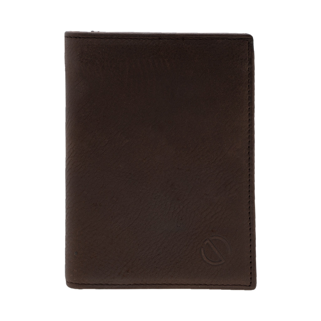 Jack Studio Vegetable Tanned Cow Leather Vertical Wallet with RFID Protection - JWC 31052