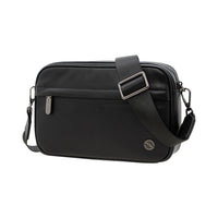 Jack Studio Full Grain Leather Black Sling Bag Men Camera bag Crossbody Shoulder Bag Beg Lelaki - BAB 40131 A thumbnail