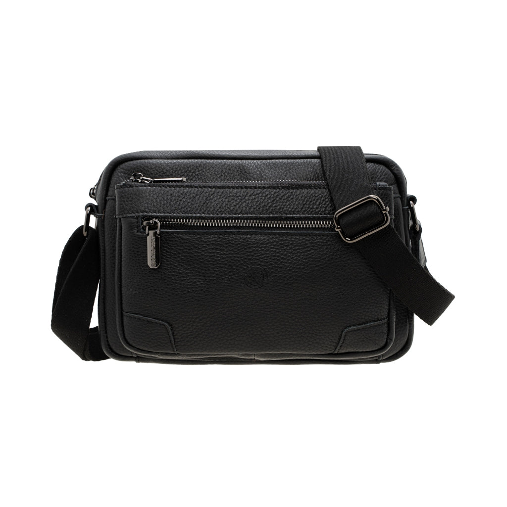 Jack Studio Genuine Cow Leather 2 Design Sling Crossbody Men’s Bag - BAI 40124/40125 - Jack Studio Marketing Sdn Bhd