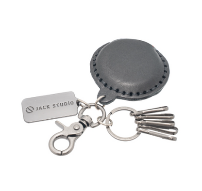 Jack Studio Genuine Leather Key Chain - Free Name Customization