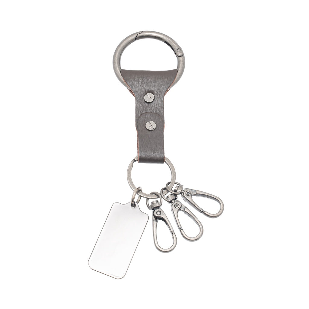 Jack Studio Genuine Leather Key Chain - Free Name Customization