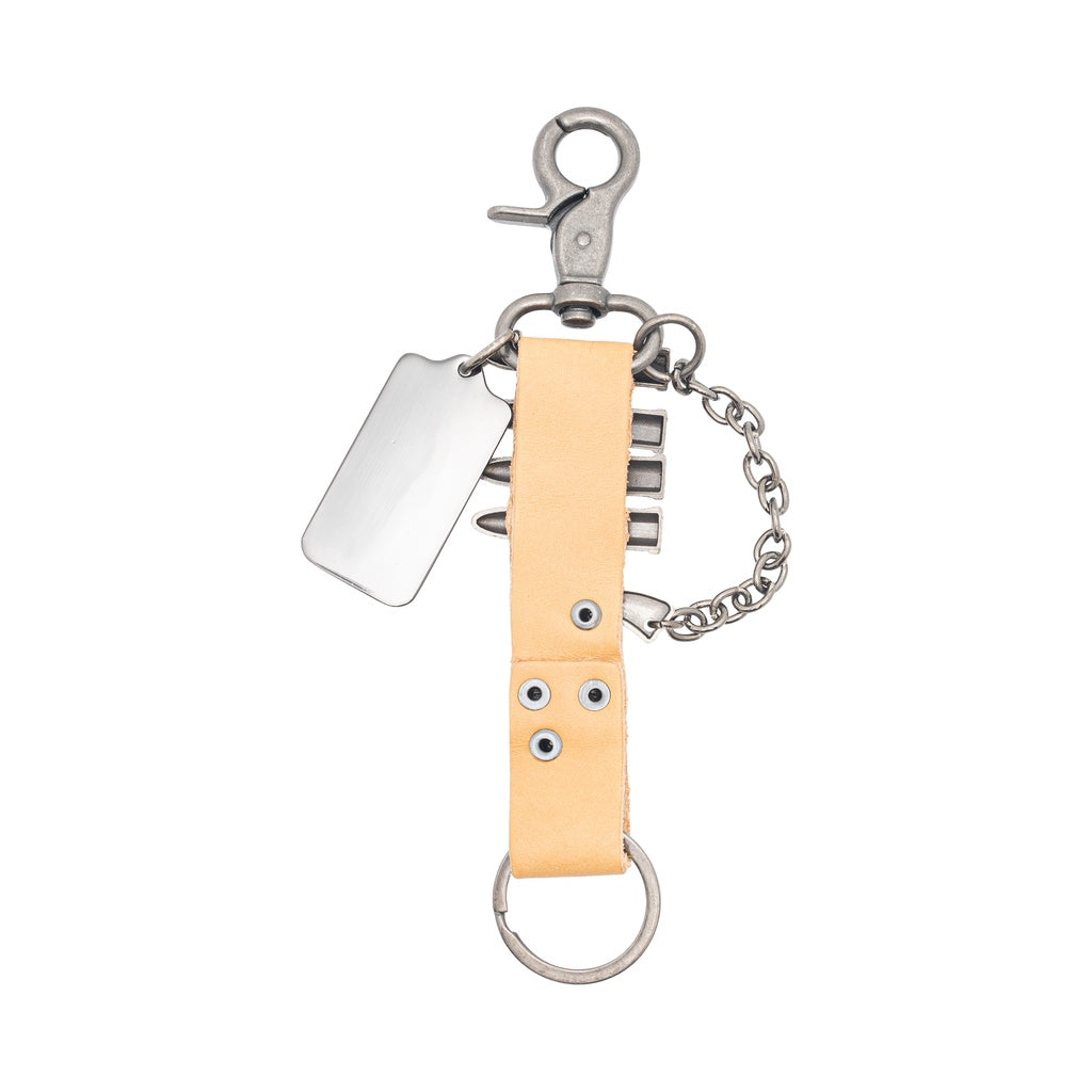 Jack Studio Genuine Leather Key Chain - Free Name Customization