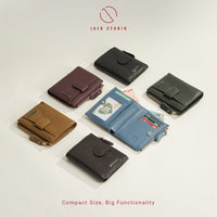 Leather Bi fold Wallet – Iris Collection thumbnail