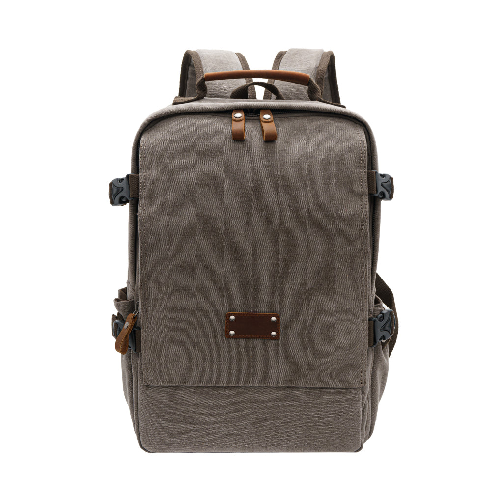 Jack Studio Free Engrave Name Canvas Leather  Backpack Bag Galas - BAD 30511