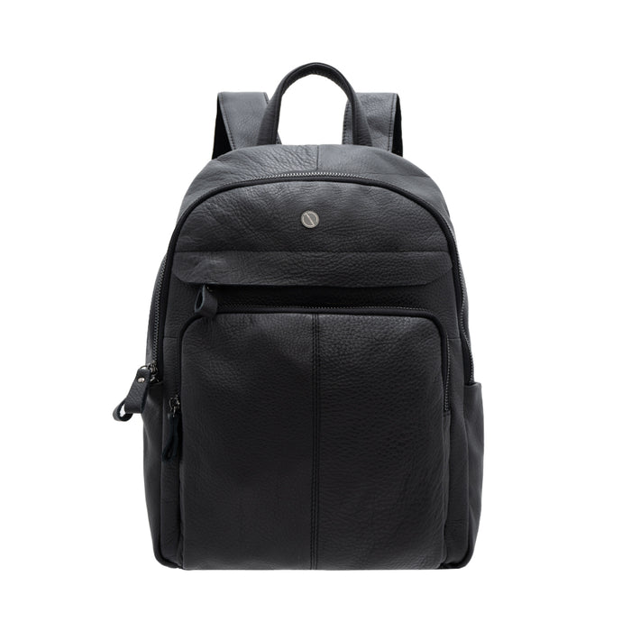 Jack Studio Full Grain Leather Stylish Medium Backpack Travel Casual Bag - BAB 30501
