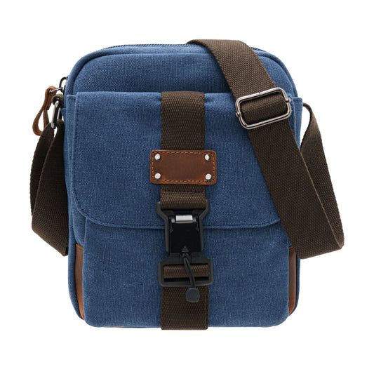 Jack Studio Unisex Stylish and Versatile Travel Canvas Leather Shoulder Bag Sling Bag - BAD 30515 - Jack Studio Marketing Sdn Bhd