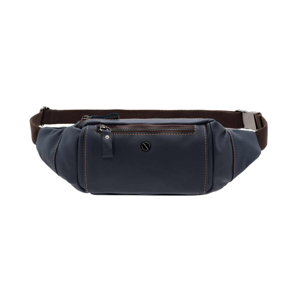 Jack Studio Genuine Leather Men Waist Chest Bag Beg Lelaki - BAB 30509 - Jack Studio Marketing Sdn Bhd