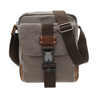 Jack Studio Unisex Stylish and Versatile Travel Canvas Leather Shoulder Bag Sling Bag - BAD 30515 thumbnail
