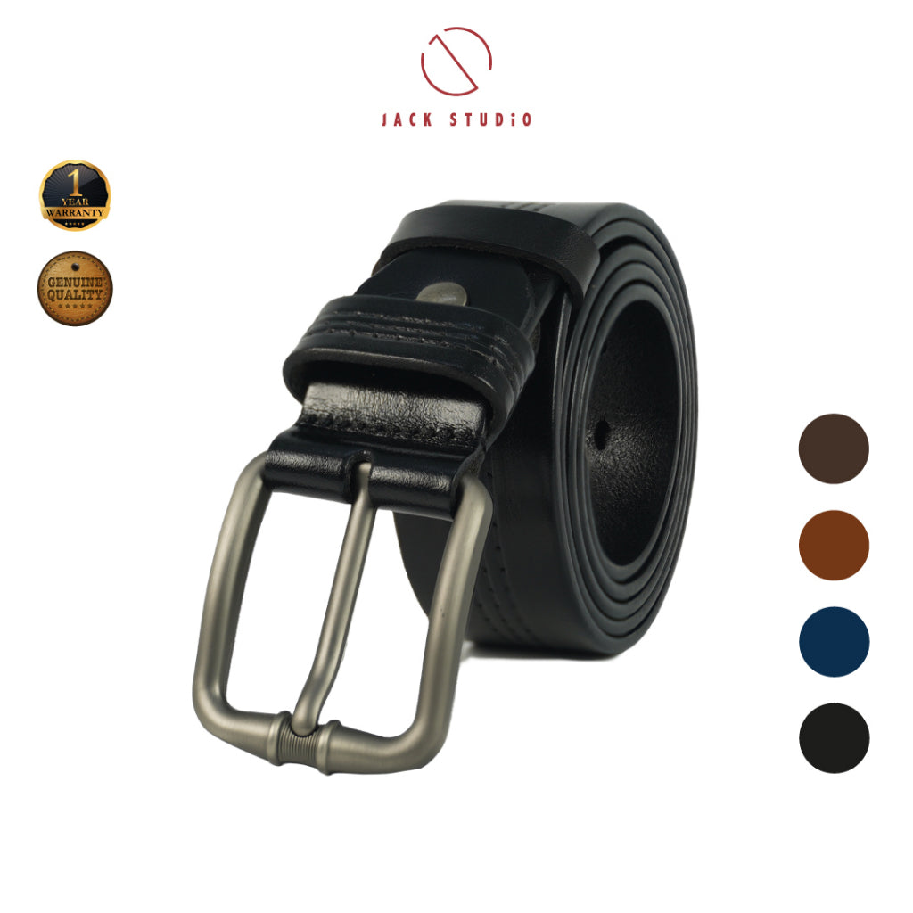 Jack Studio Genuine Leather Men’s Belt Tali Pinggang -BL 25612/BL 27612 - Jack Studio Marketing Sdn Bhd