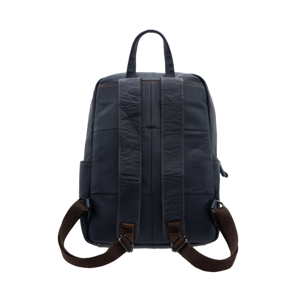 Jack Studio Full Grain Leather Stylish Large Backpack Travel Casual Bag - BAB 30502