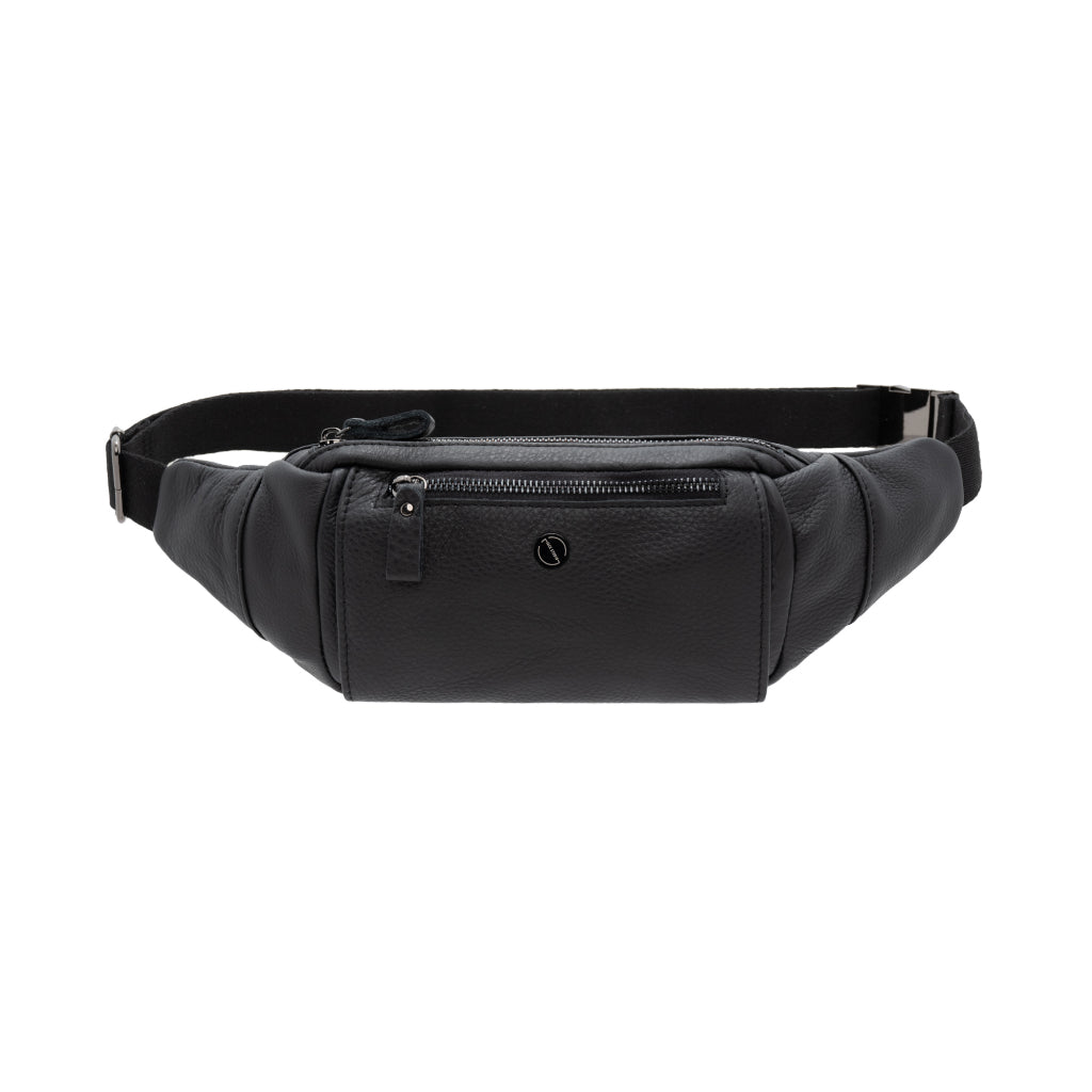 Jack Studio Genuine Leather Men Waist Chest Bag Beg Lelaki - BAB 30509 - Jack Studio Marketing Sdn Bhd
