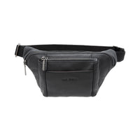Jack Studio Top Grain Leather Medium Size Men's Waist Pouch Chest Bag - BAI 30827 thumbnail
