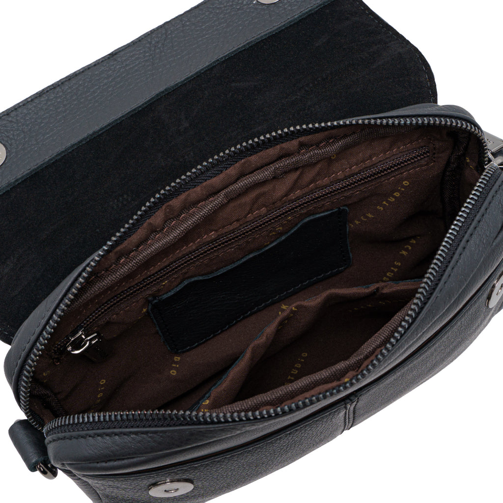 Jack Studio Genuine Cow Leather 2-way Style Clutch Sling Crossbody Bag for Men - BAI 30826 - Jack Studio Marketing Sdn Bhd