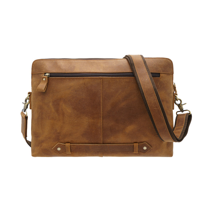 Jack Studio Full Grain Crazy Horse 2-Way Style Sling Crossbody Clutch Bag - BAC 30837