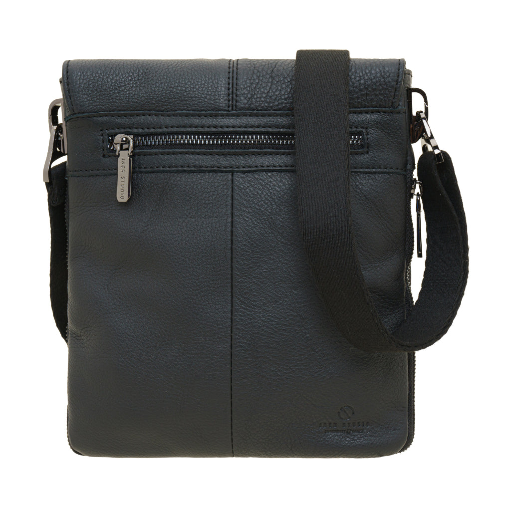 Jack Studio Genuine Cow Leather Sling Crossbody Bag For Men - BAI 30823