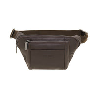 Jack Studio Top Grain Leather Medium Size Men's Waist Pouch Chest Bag - BAI 30827 thumbnail