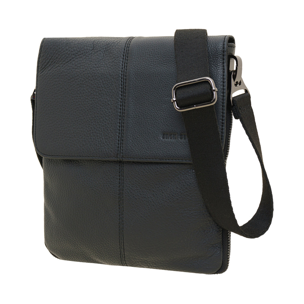 Jack Studio Genuine Cow Leather Sling Crossbody Bag For Men - BAI 30823