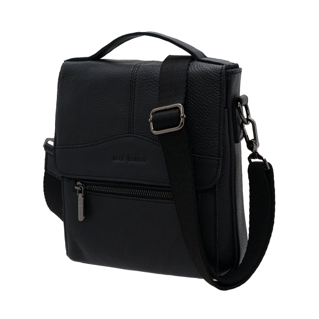 Jack Studio Genuine Cow Leather Sling Crossbody Bag Men - BAI 30821
