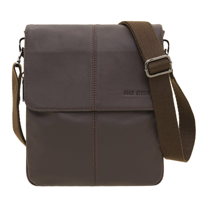 Jack Studio Genuine Cow Leather Sling Crossbody Bag For Men - BAI 30823