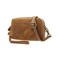 Jack Studio Full Grain Crazy Horse Leather Sling Crossbody Clutch Bag Man - BAC 30833 thumbnail