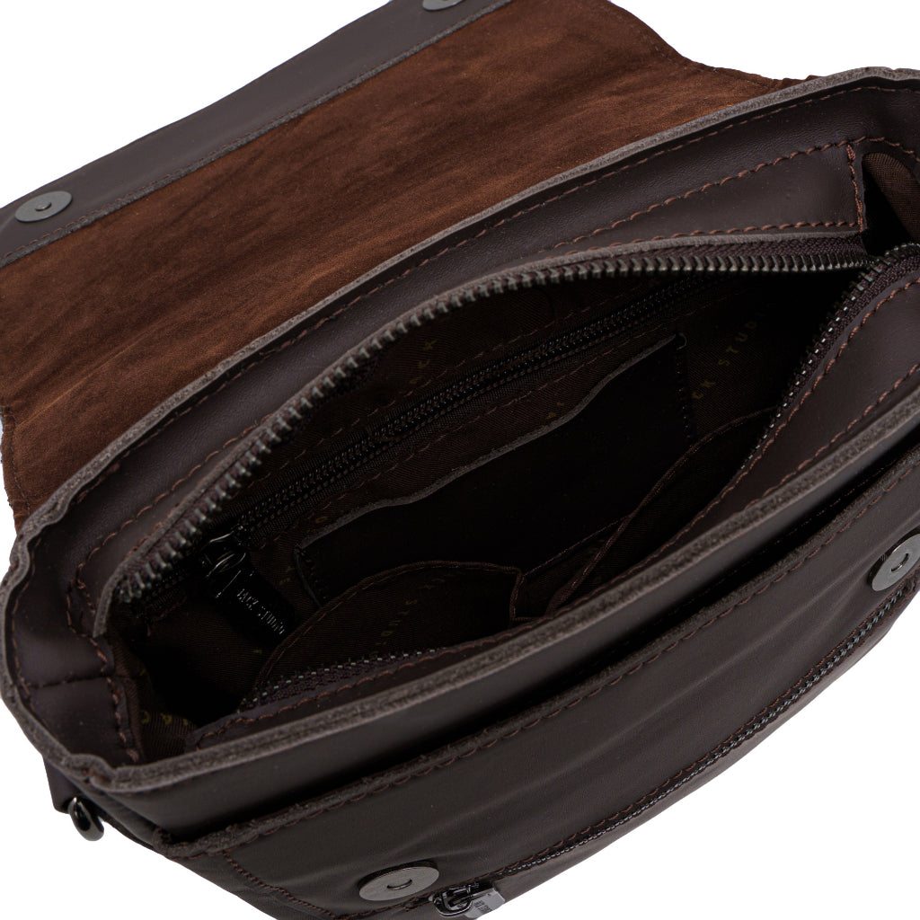 Jack Studio Genuine Cow Leather Sling Crossbody Bag Men - BAI 30821