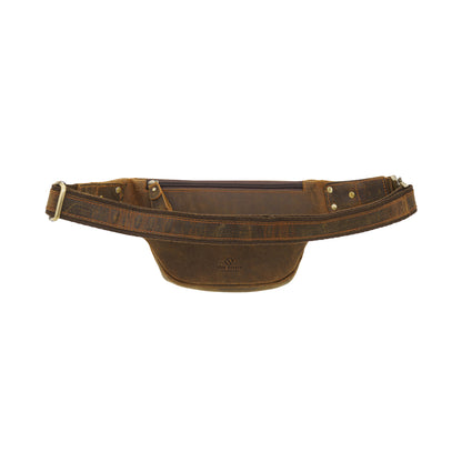 Jack Studio Full Grain Crazy Horse Leather Crossbody Chest Waist Bag - BAC 30834 - Jack Studio Marketing Sdn Bhd