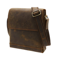 Jack Studio Full Grain Crazy Horse Leather Casual Sling Crossbody Bag For Men - BAC 30838 thumbnail
