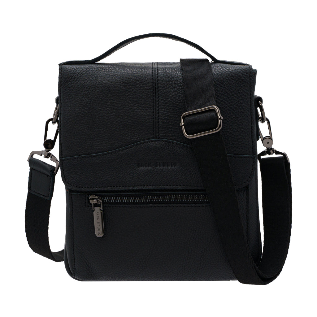 Jack Studio Genuine Cow Leather Sling Crossbody Bag Men - BAI 30821