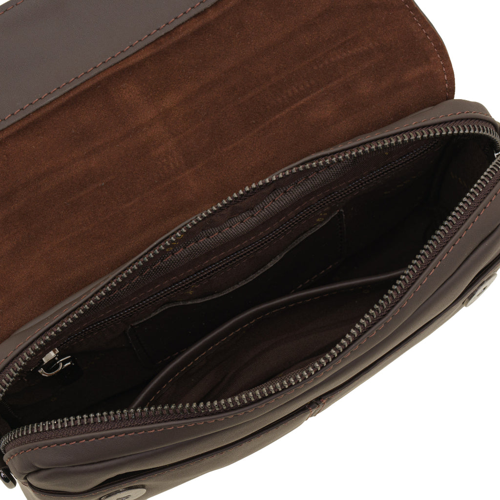 Jack Studio Genuine Cow Leather 2-way Style Clutch Sling Crossbody Bag for Men - BAI 30826 - Jack Studio Marketing Sdn Bhd