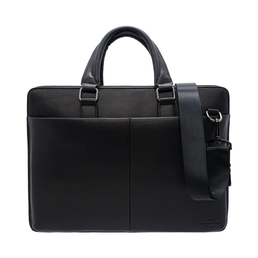 Jack Studio Genuine Cow Leather Bussiness Cassual Sling Briefcase Bag - BAB 30818