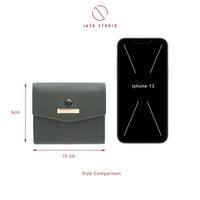 Leather Small Trifold Wallet – Queenie Collection thumbnail
