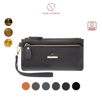 Jack Studio Duchess Leather Zipper Long Ladies Women Wallet Purse Clutch - JWB 21071 thumbnail