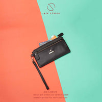 Jack Studio Duchess Leather Zipper Long Ladies Women Wallet Purse Clutch - JWB 21071 thumbnail