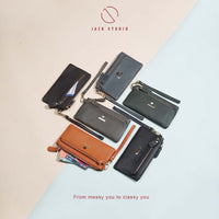 Jack Studio Duchess Leather Zipper Long Ladies Women Wallet Purse Clutch - JWB 21071 thumbnail