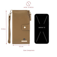 Jack Studio Liberty Leather Long Ladies Women Wallet Purse with Snap Closure - JWB 20871 thumbnail