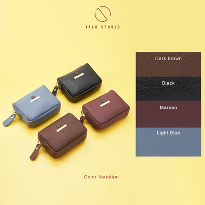 Jack Studio Wanda Genuine Leather Cute Ladies Coin Pouch