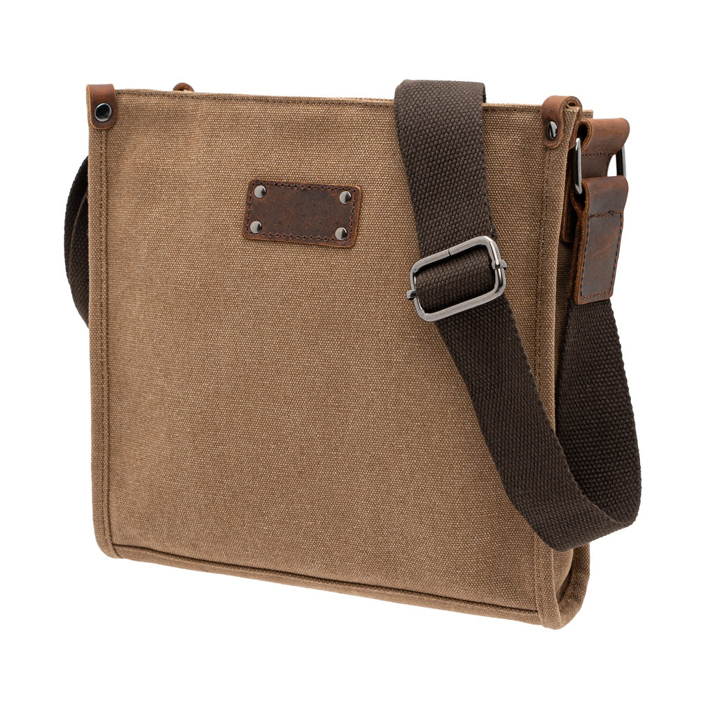 Jack Studio Canvas Leather Casual Crossbody Sling Bag
