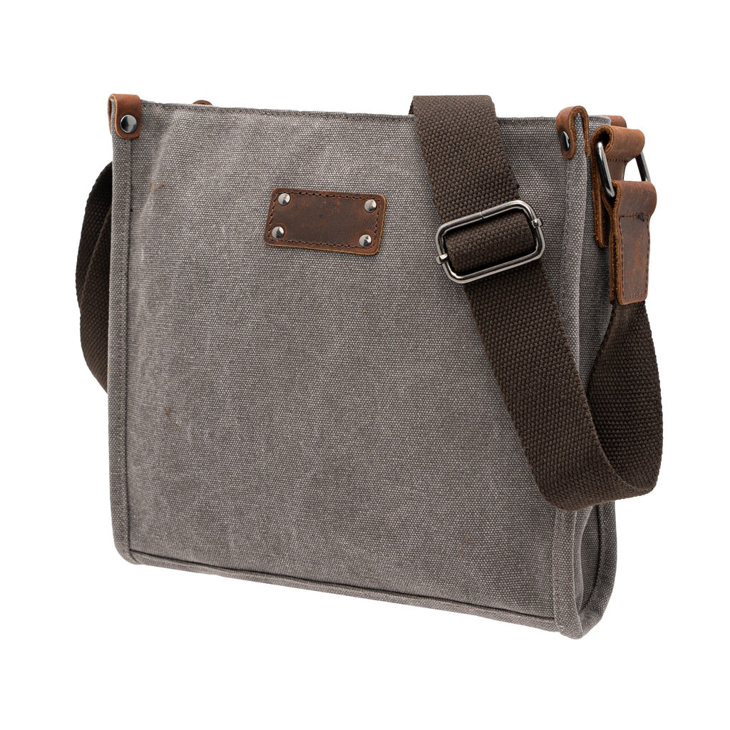 Jack Studio Canvas Leather Casual Crossbody Sling Bag