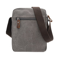 Jack studio Free Engrave Name Canvas Leather Small Vertical Crossbody Sling Bag - BAD 21231 thumbnail
